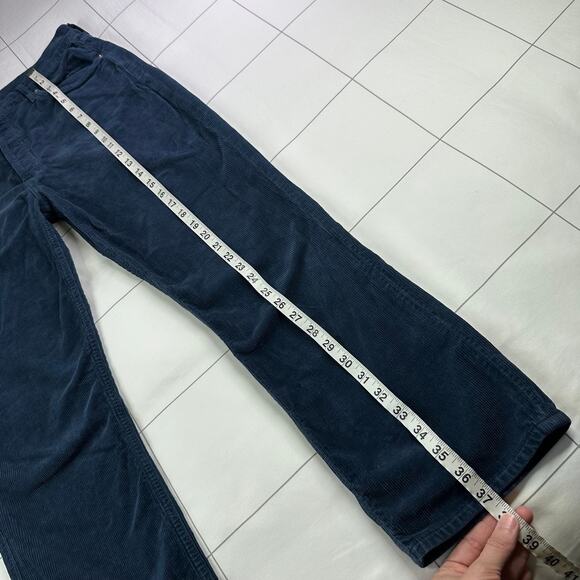 Citizens of Humanity Jeans Womens 32 Blue Jolene Corduroy Bluebird Vintage Slim - Picture 15 of 16